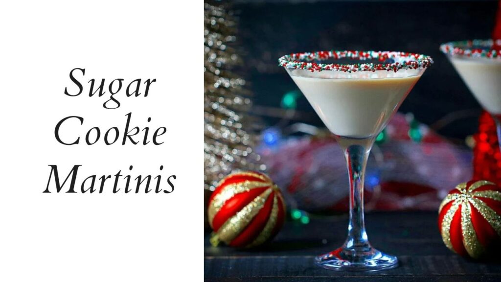 Sugar Cookie Martinis