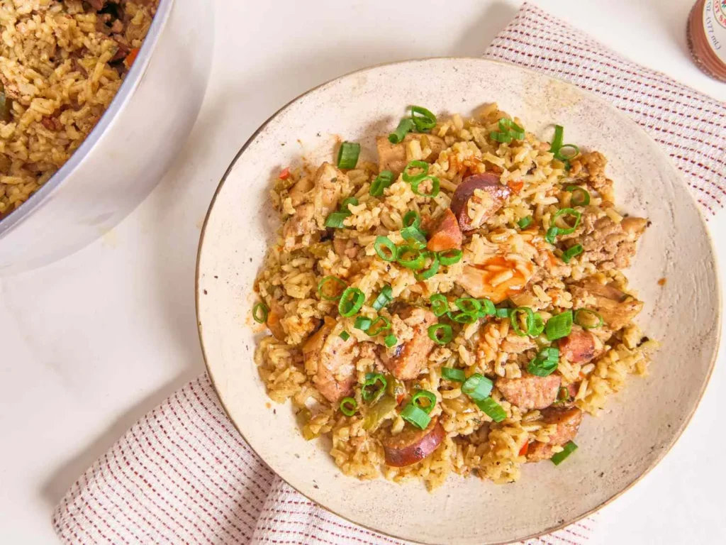 Nicole’s Authentic Cajun Chicken & Sausage Jambalaya Recipe